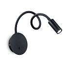 Бра Ideal Lux FOCUS-2 AP NERO (FOCUS-2 AP1 NERO) 203195