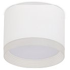 Светильник накладной, под лампу GX53, D82xH70мм, IP20, белый Donel DN15012R1W DN15