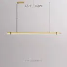 Реечный, рядный светильник DITMAR LONG Размер M. Цвет Латунь Lampatron 8497-23429