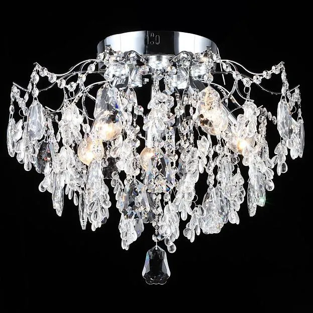 Потолочная люстра Reluce 27620-0.3-5+5 CH+CLARE Потолочная люстра Reluce 27620-0.3-5+5 CH+CLARE