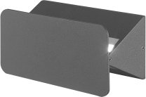 Настенный светильник уличный Uniel ULU-S35A-6W/4000K IP54 BLACK