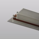 Трек для ГКЛ 12,5мм, 2м, 48В DC, IP20, цвет темный никель, алюминий Denkirs TR5702-DN SHINE HIDE