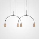 Подвесной Светильник Arc 4 Gold ImperiumLoft 212841-26