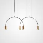 Подвесной Светильник Arc 4 Gold ImperiumLoft 212841-26