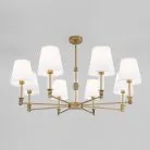 Потолочная люстра Eurosvet 60145/8 латунь Conso a061951