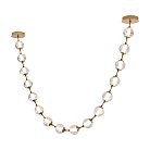 Подвесной светильник Delight Collection OD2437A-16 brass/clear