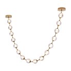 Подвесной светильник Delight Collection OD2437A-16 brass/clear