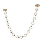 Подвесной светильник Delight Collection OD2437A-16 brass/clear