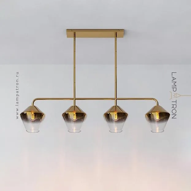 Реечный, рядный светильник CLOVE B Цвет Латунь + Янтарь Lampatron clove-b-brass-amber 7781-21929 Реечный, рядный светильник CLOVE B Цвет Латунь + Янтарь Lampatron clove-b-brass-amber 7781-21929