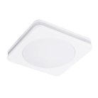 Встраиваемый светильник Arte Lamp A8433PL-1WH Tabit