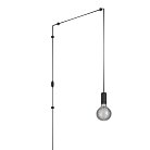Подвес1X40W(Е27) L45 H1280 сталь черный eglo 900976 PINETINA