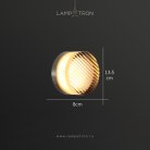 Бра RATE Цвет дымчато-серый Lampatron f-rate-grey 9020-25657