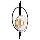 Бра 5W LED 110LM G ЧЕРНЫЙ/ЗОЛОТО 3000K Lightstar 609622 ERICA