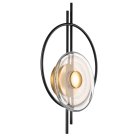 Бра 5W LED 110LM G ЧЕРНЫЙ/ЗОЛОТО 3000K Lightstar 609622 ERICA