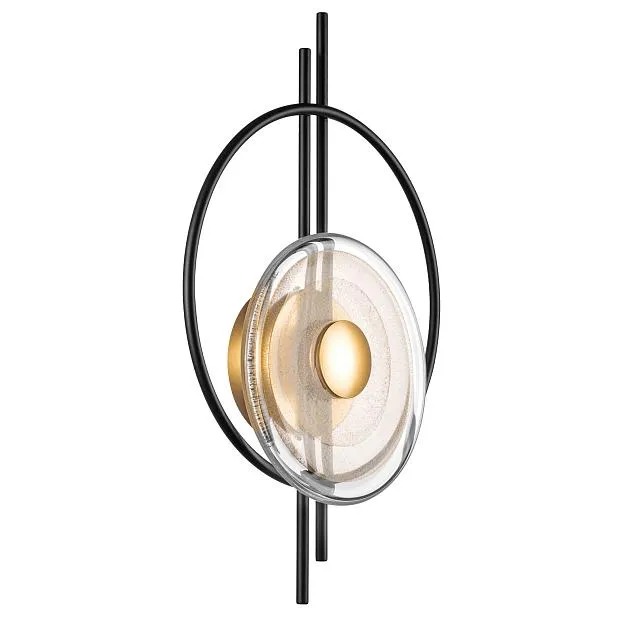 Бра 5W LED 110LM G ЧЕРНЫЙ/ЗОЛОТО 3000K Lightstar 609622 ERICA Бра 5W LED 110LM G ЧЕРНЫЙ/ЗОЛОТО 3000K Lightstar 609622 ERICA
