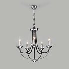 Подвесная люстра Eurosvet 60098/5 хром Lazzaro a056590