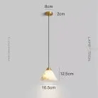 Подвесной светильник LIND Цвет: Латунь Lampatron f-lind-brass 8253-22490