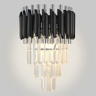 Бра Natali Kovaltseva DARIAN 76017/2W CHROME BLACK
