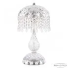 Настольная лампа хрустальная Bohemia Ivele Crystal 14781L1/22 Ni V0300