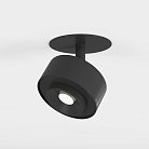 Потолочный светодиодный светильник 6W 4000K чёрный elektrostandard 25089/LED Only a064253