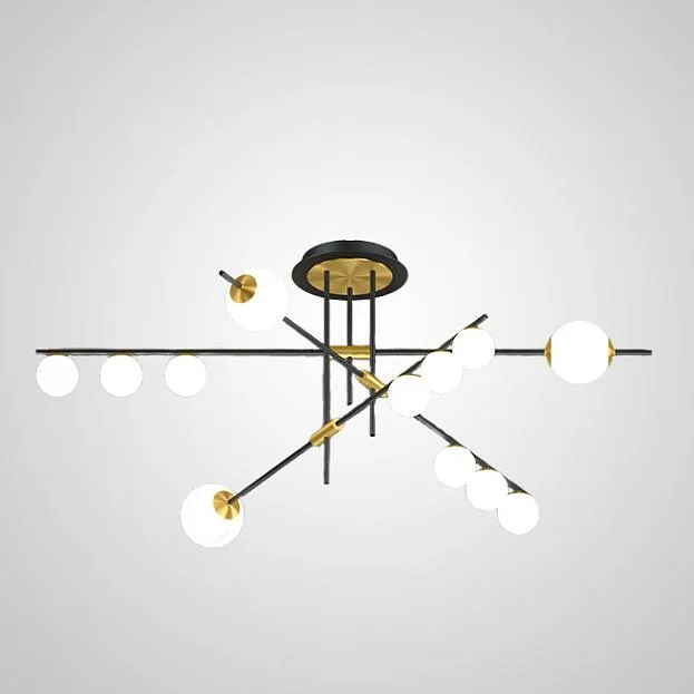 Люстра на штанге AUREATE L12 3000 4000 5000 ImperiumLoft 202698-23 aureate01