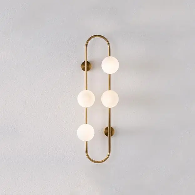 Настенное Бра Hoop Wall H77 Gold 140761-26 ImperiumLoft Настенное Бра Hoop Wall H77 Gold 140761-26 ImperiumLoft