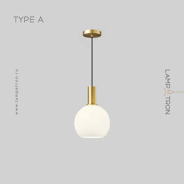 Подвесной светильник IRIS WHITE Тип A. Цвет Латунь Lampatron 7262-19983 Подвесной светильник IRIS WHITE Тип A. Цвет Латунь Lampatron 7262-19983