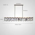 Реечный, рядный светильник DORIS LONG 7 ламп Lampatron 8766-24665