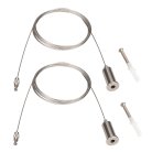 Подвес ARL-2x2m Set SILVER (Pad 3x2mm) (, Металл) Arlight 040646
