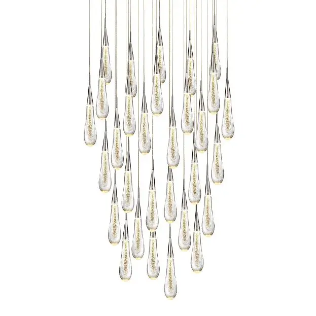 Подвесной светильник Delight Collection MD-023B-30 chrome Pour Подвесной светильник Delight Collection MD-023B-30 chrome Pour
