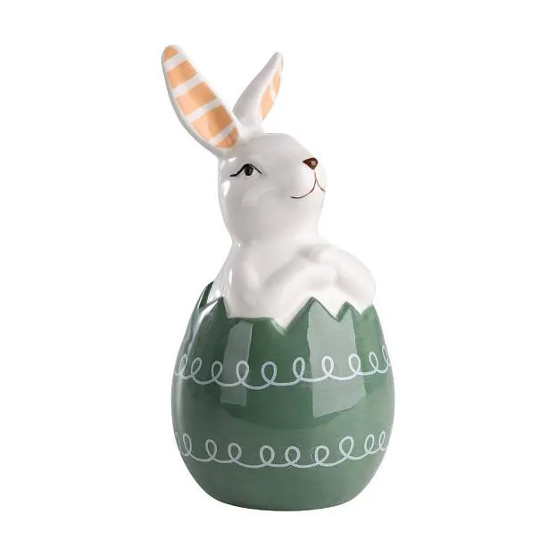 Фигурка Заяц L81, B81, H158 керамика, разноцветный Eglo 427947 SENDAYAN