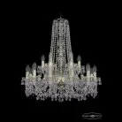 Люстра хрустальная Bohemia 1410/12+6/240/h-74 G V7010