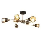 Потолочная люстра Imex MD.4045-8-S AB+BK