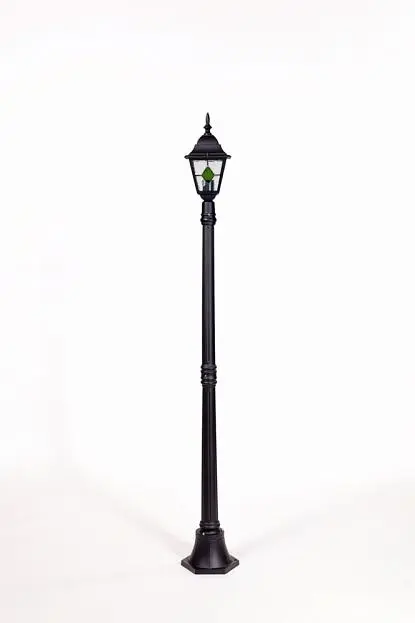 Наземный фонарь Oasis Light 79908MlgG Bl QUADRO M lead GLASS Наземный фонарь Oasis Light 79908MlgG Bl QUADRO M lead GLASS