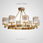 Кольцевые люстры и светильники AIRIN Модель A. 8 плафонов (кольцо). Lampatron 3476-8520