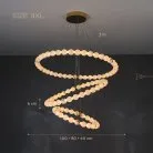 Кольцевые люстры и светильники BJORN Размер 3XL Lampatron bjorn-3xl 9103-25930