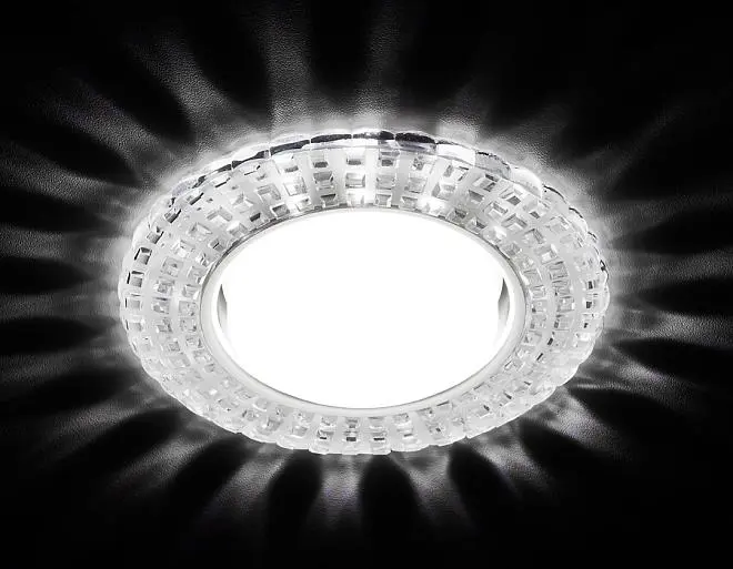 Встраиваемый светильник Gx53+led Ambrella G230 CL/CH Встраиваемый светильник Gx53+led Ambrella G230 CL/CH