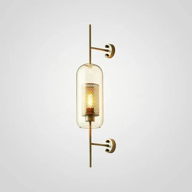 Настенный Светильник Catch Wall Cylinder L67 Brass ImperiumLoft 189446-26 Настенный Светильник Catch Wall Cylinder L67 Brass ImperiumLoft 189446-26