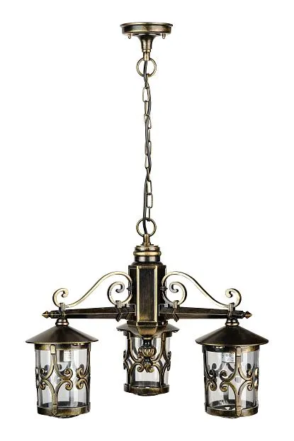 Уличный светильник подвесной Oasis Light f15870/3 Gb FRANKFURT