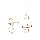 Люстра Giopato & Coombes CIRQUE chandelier Skyline Medium ImperiumLoft 148251-22 40.2693