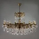 Подвесная люстра AMBIENTE 2128/12 PB New Leaf LEON