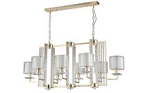 Люстра Crystal Lux NICOLAS SP8 L1000 GOLD/WHITE 3401/308L