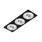 Встраиваемый поворотный светильник под сменную лампу Ledron AO1501005 SQ3 Black-White