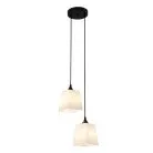 Подвесной светильник 160003/2P E27*60W Black Escada ES0000026