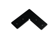 L-образный соединитель Donolux L connector DLMX BLACK Magic track