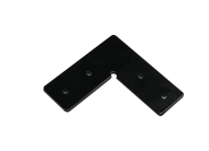 L-образный соединитель Donolux L connector DLMX BLACK Magic track