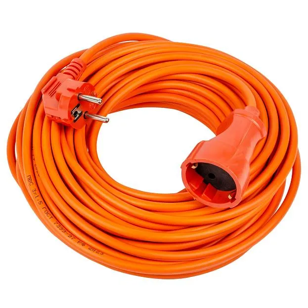 Розеточные блоки, удлинители Uniel YXз16-101 /UCK-1N/3x1,50/20M/O ORANGE Садовые в бухте