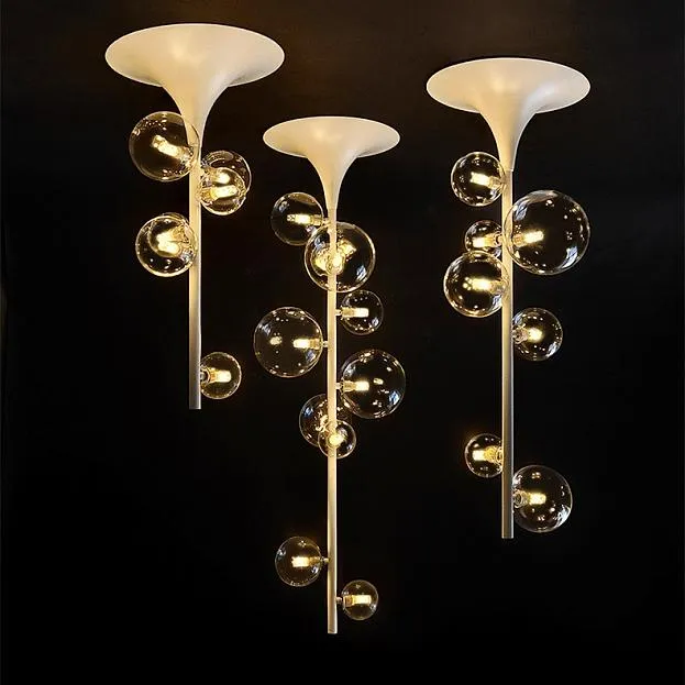 Потолочный светильник на вертикальной стойке IONA LINE White 6 ImperiumLoft 167187-26 IONA-LINE01