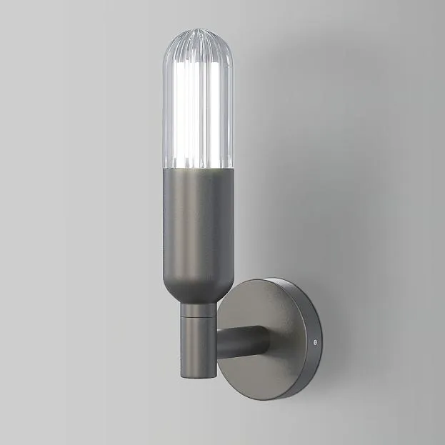 Уличный настенный светильник Elektrostandard 35165/U серый ISIDA LED a062883 Уличный настенный светильник Elektrostandard 35165/U серый ISIDA LED a062883