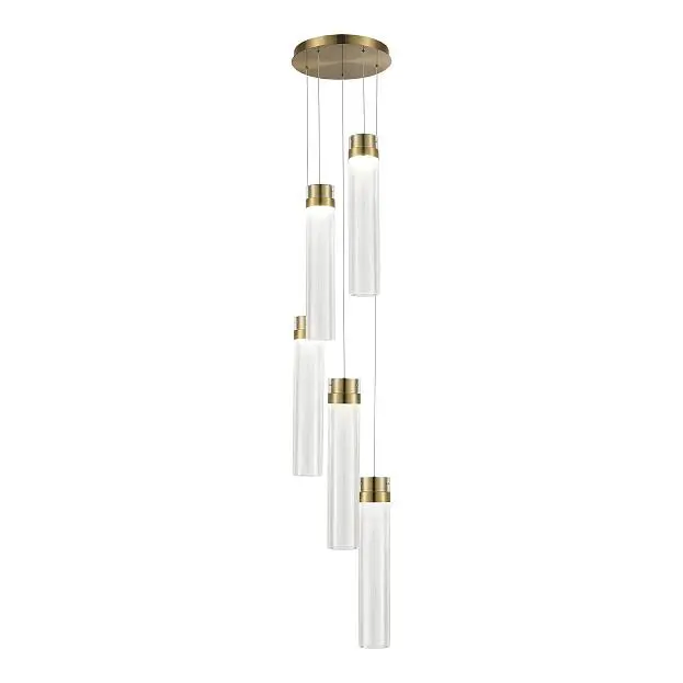 Светильник подвесной ST-Luce SL6236.303.05 CHAMPAGNE Светильник подвесной ST-Luce SL6236.303.05 CHAMPAGNE